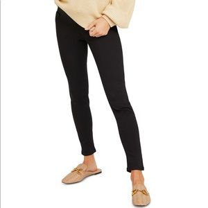 Motherhood Maternity Indigo Blue, black skinny jeans, small, great condition!